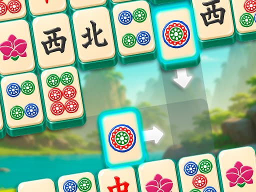 Mahjong Match Line official game artwork